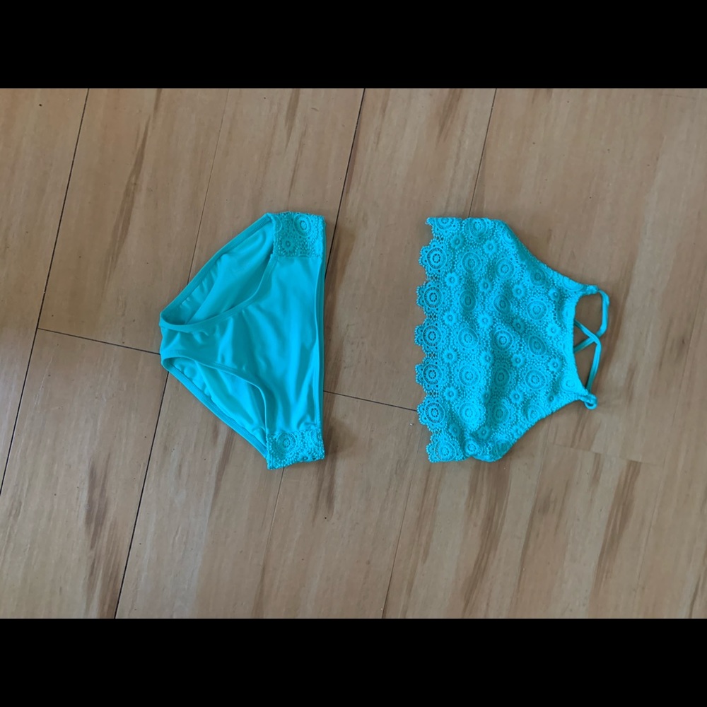 Justice swimsuit and coverup